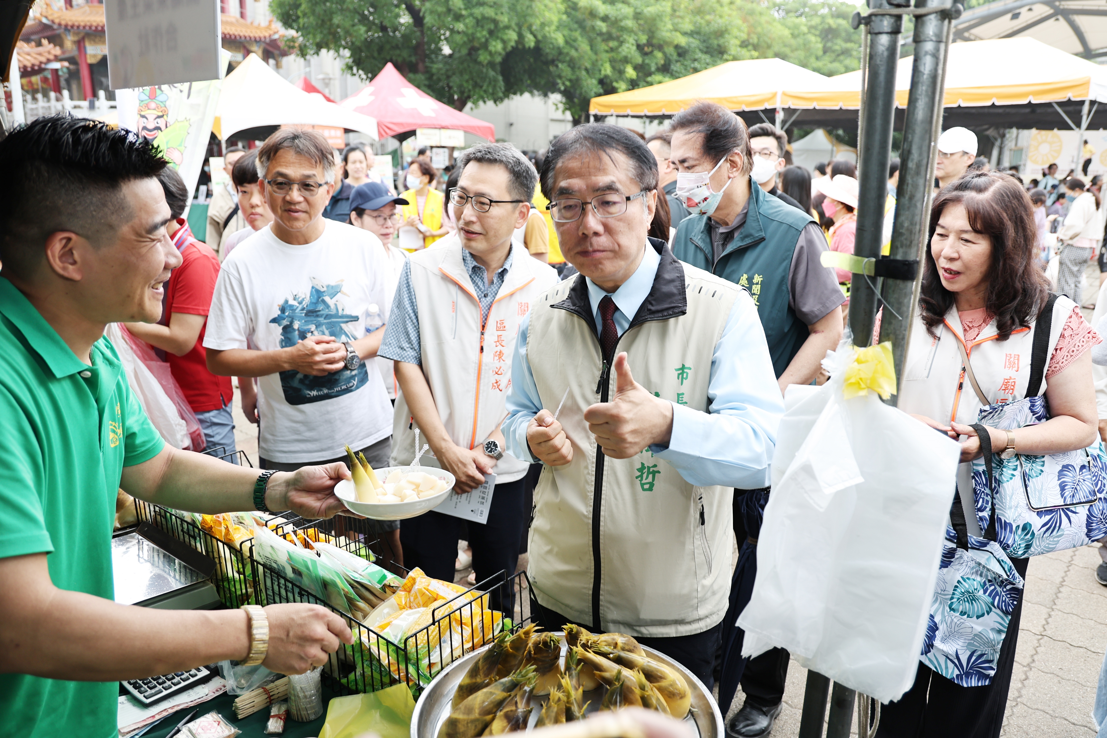 關廟鳳梨好筍季熱鬧登場 黃偉哲邀全民品嚐當季鮮甜滋味暢遊產地