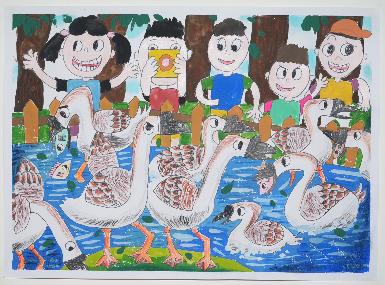 第41屆生達兒童寫生賽   畫筆描繪農場風情展現新世代童趣創意