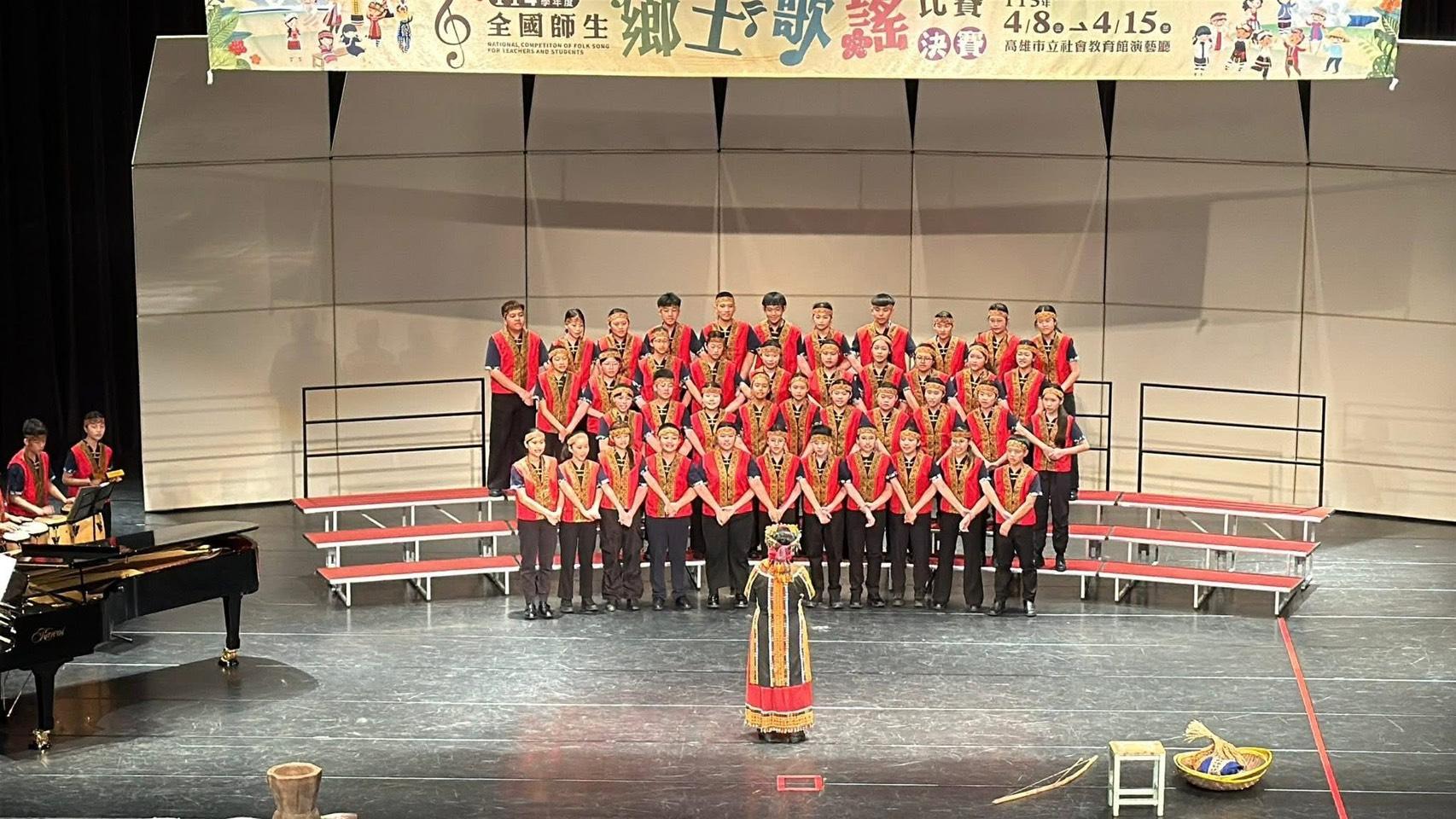 全國師生鄉土歌謠比賽臺南代表隊傳捷報 九項特優唱響土地故事