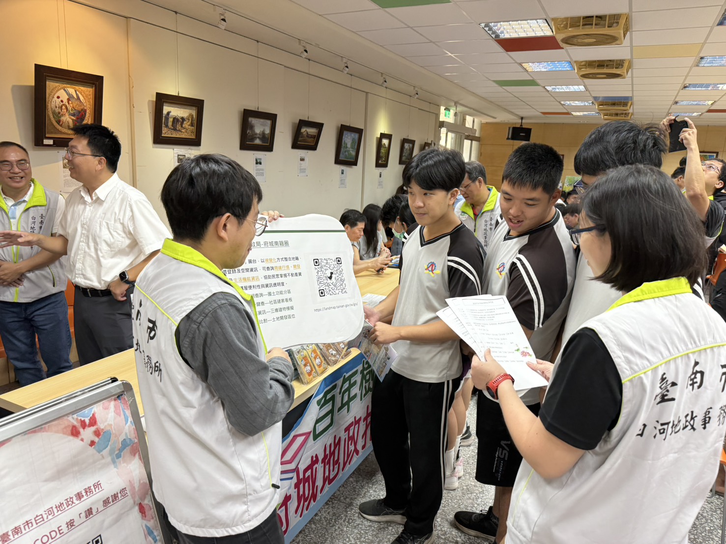 白河地政推「南籍圈」進校園 宣導租屋實價與合法用地的重要性