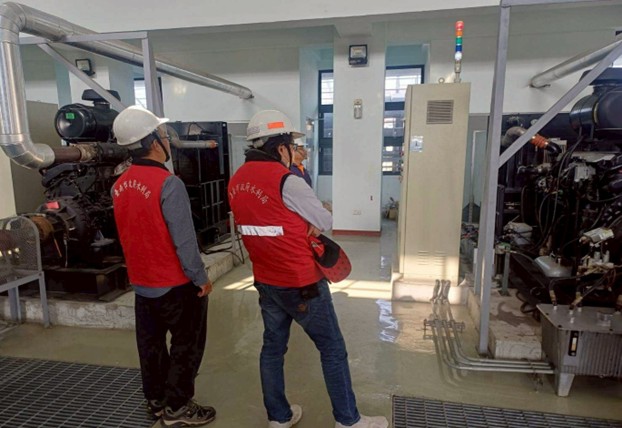 因應汛期到來  黃偉哲市長指示加強水利建造物體檢  確保汛期正常運作