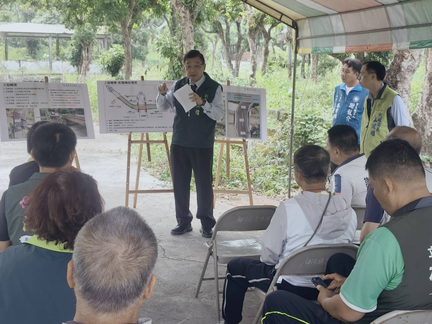 白河協進橋改建完成 路面拓寬及防洪機能提升 台南市交通安全再升級