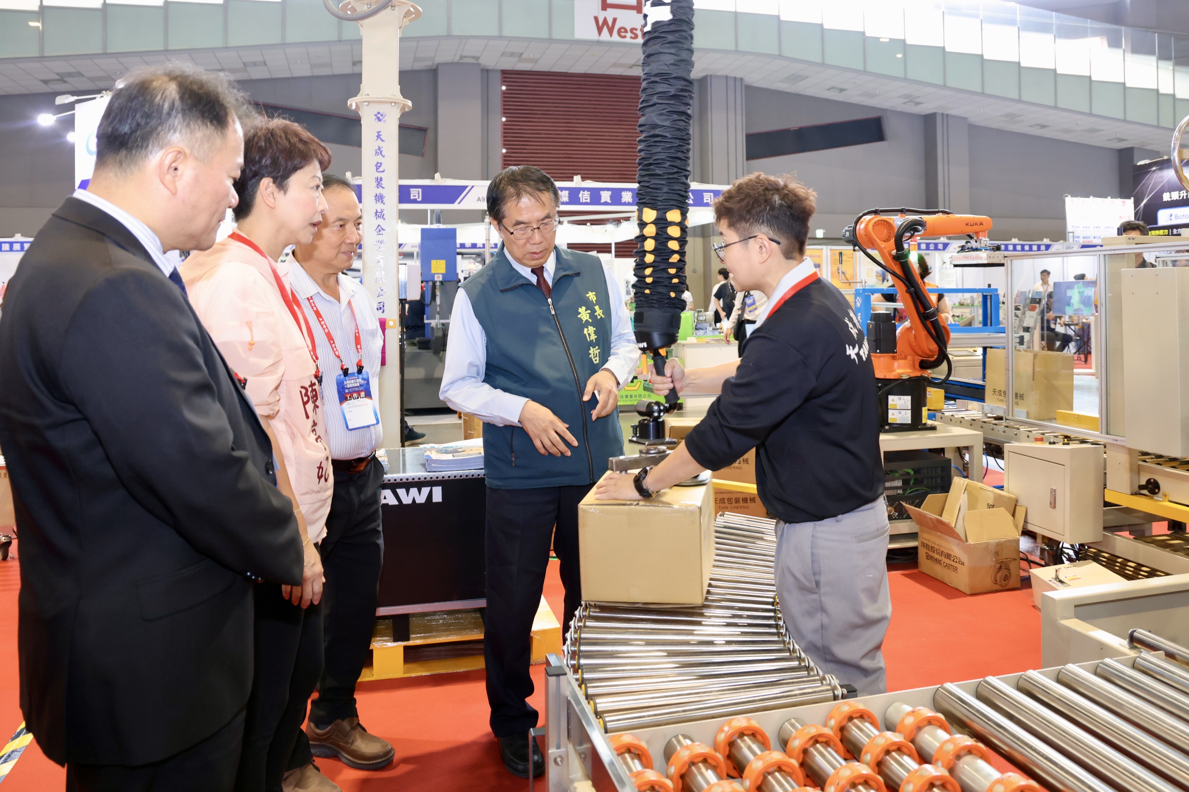 南台灣最大自動化機械展於台南登場 黃偉哲肯定注入製造業新動能