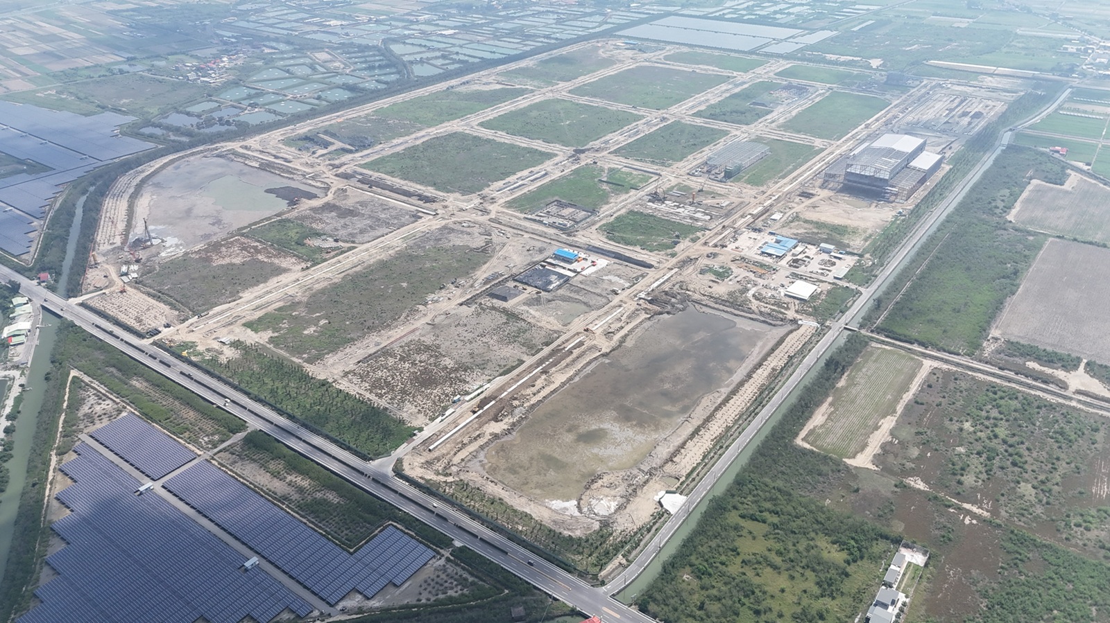 七股科技工業區公共工程與廠商建廠同步並進 服務中心動土