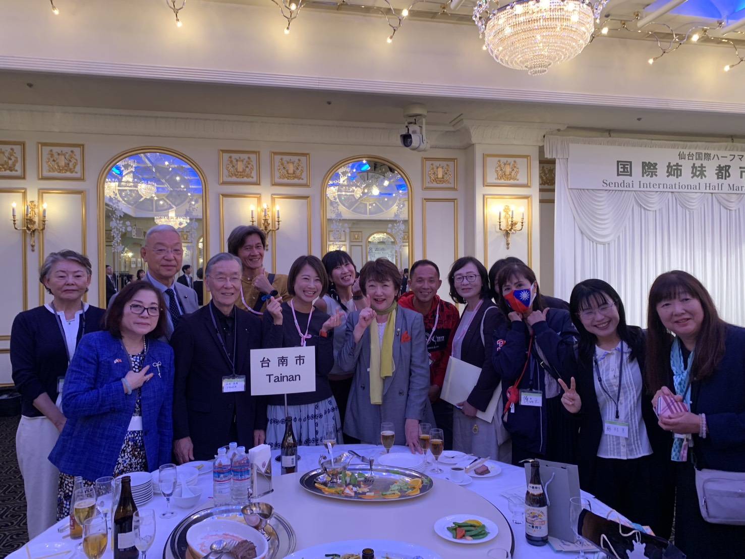 韓國光州也有臺南路！仙台馬拉松選手交流會遇代表團： 「光州也有一條以台南為名的大南大路(대남대로) 紀念兩市友誼」