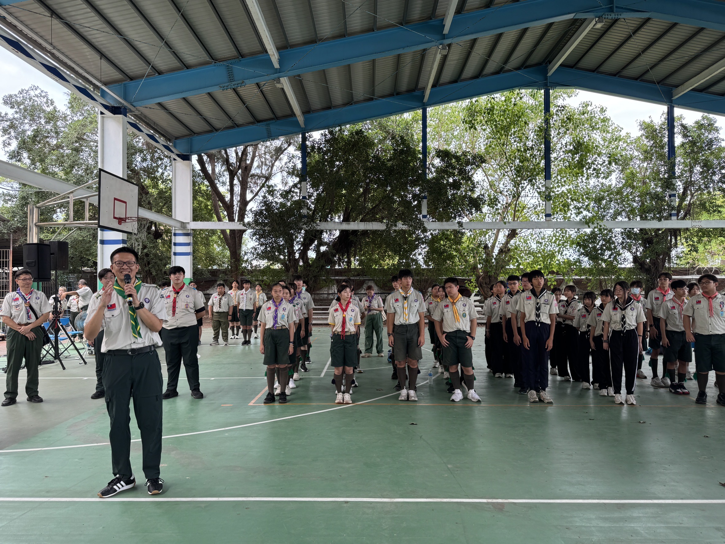 海童軍集合！臺南結合AI教育　140名童軍少年乘風啟航