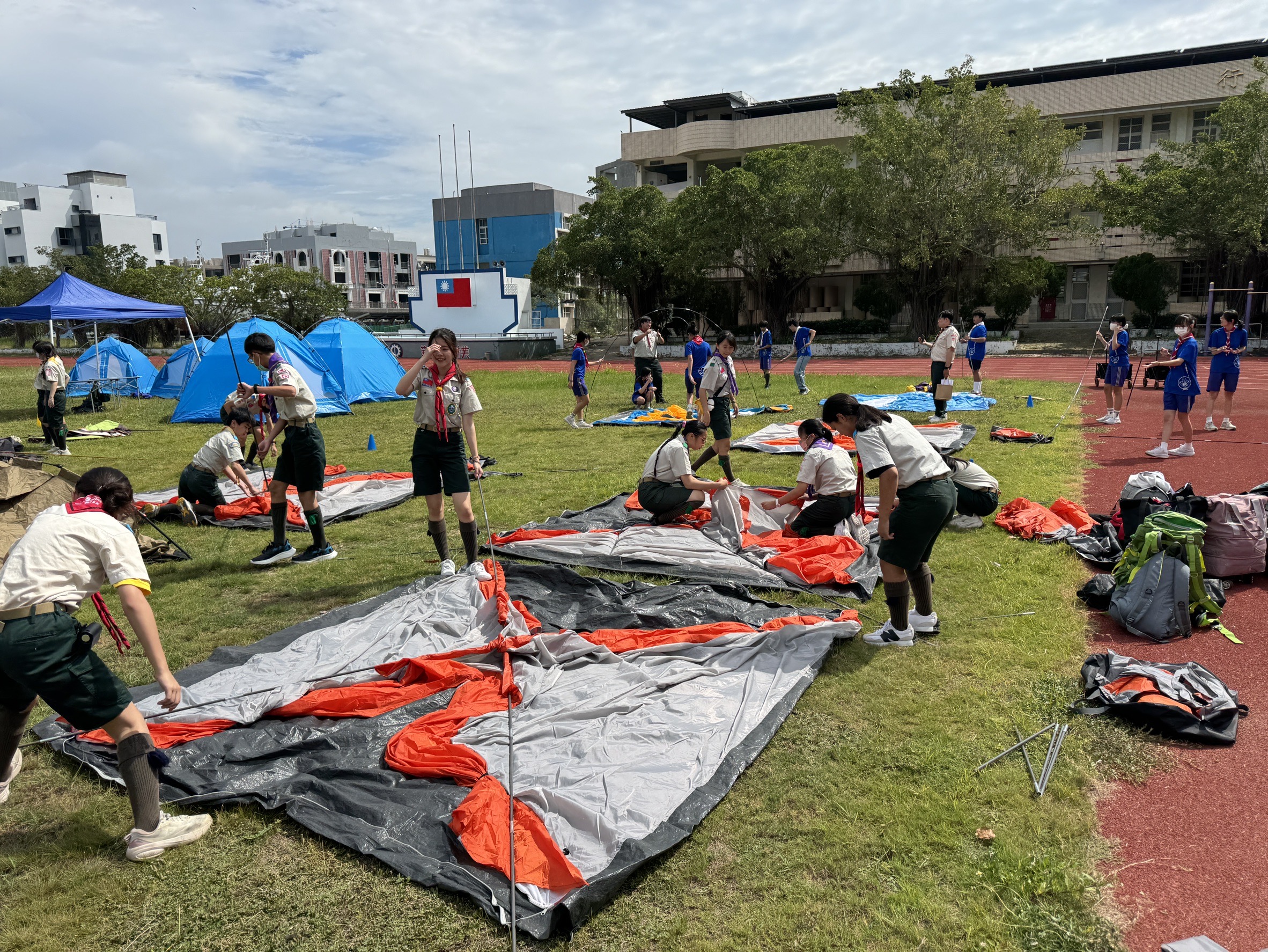 海童軍集合！臺南結合AI教育　140名童軍少年乘風啟航