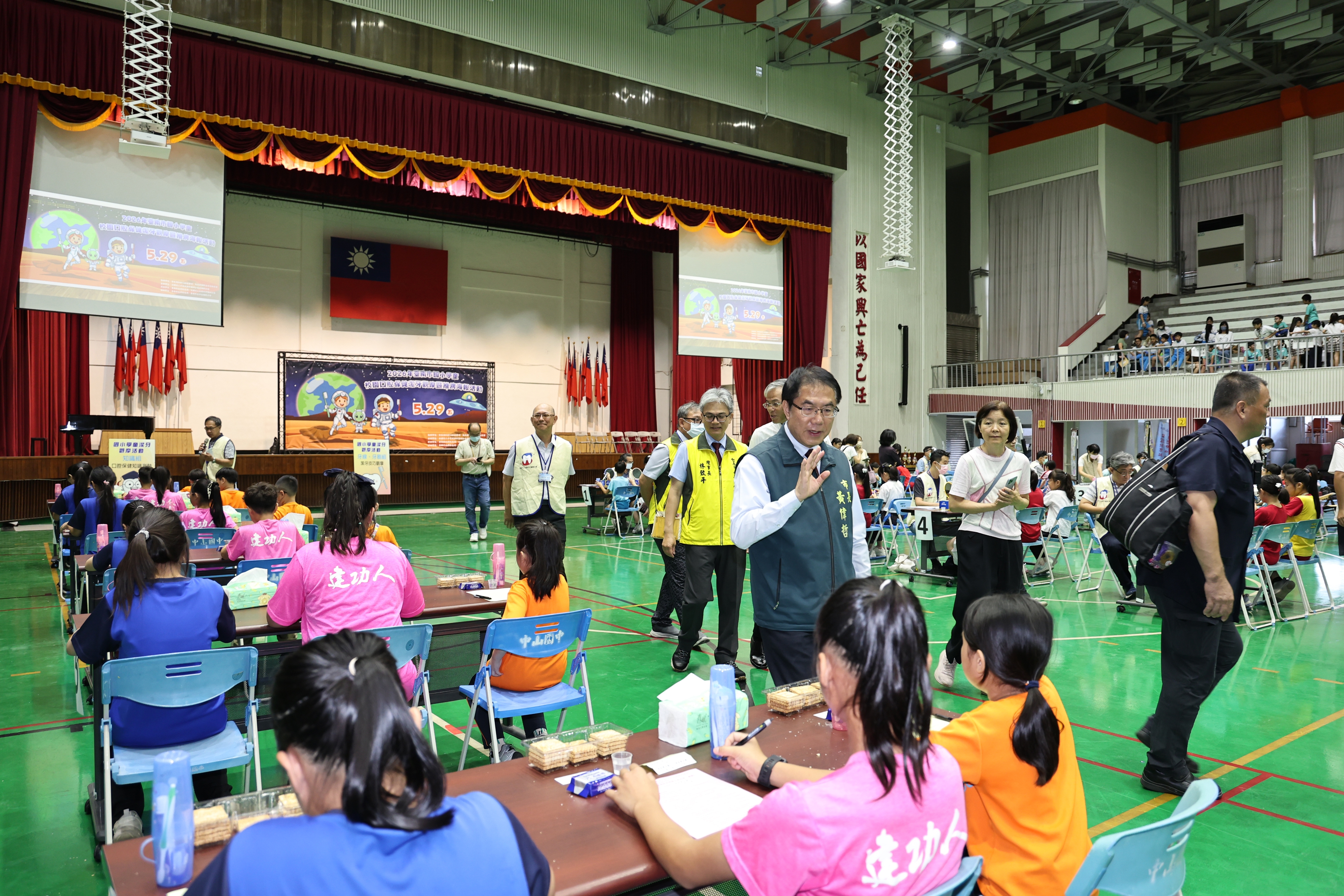 南市潔牙觀摩活動登場　黃偉哲籲落實口腔保健 培養學童護牙好習慣