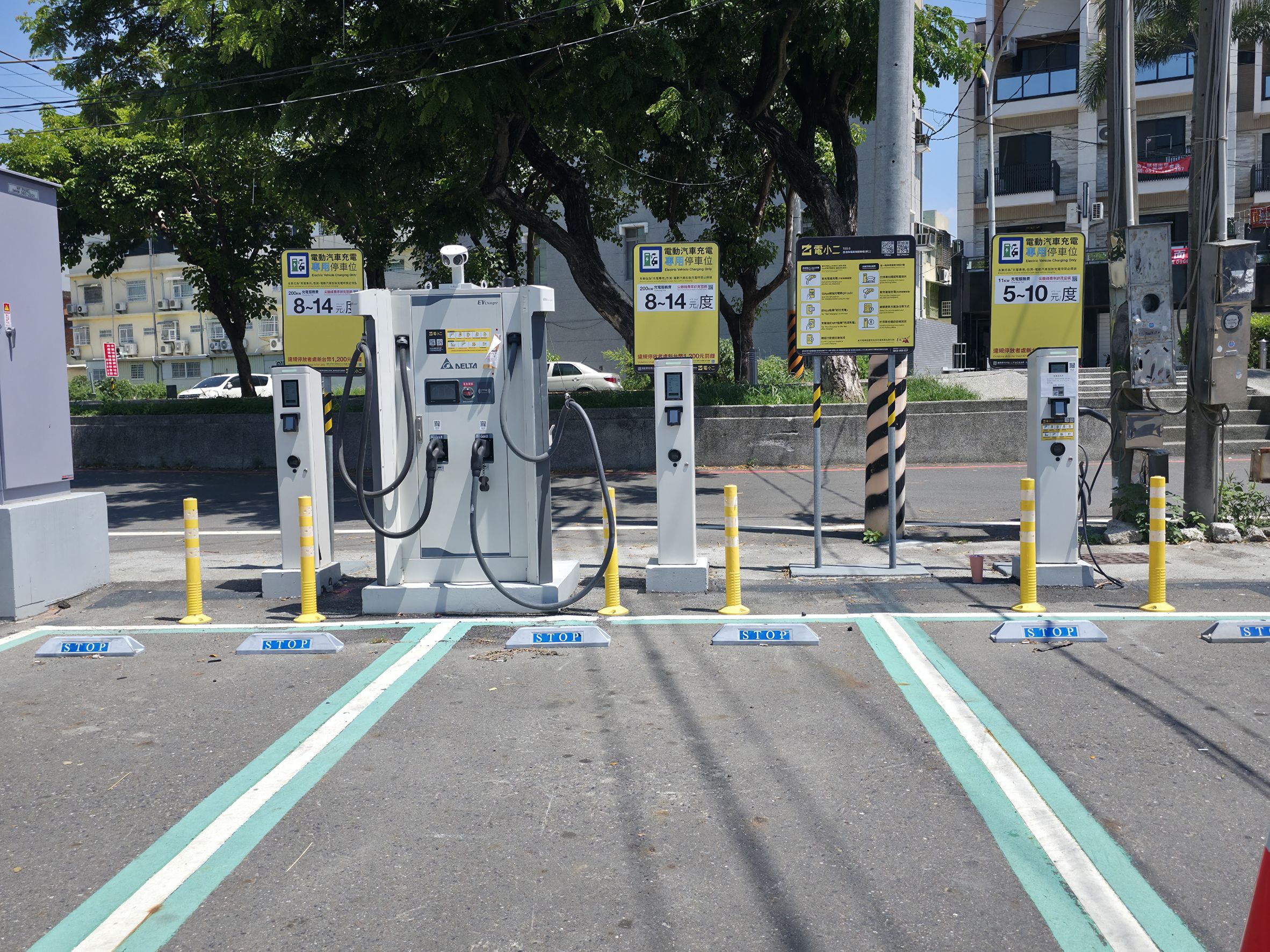 台南「區區有充電站」計畫，第8批充電站上線啟用