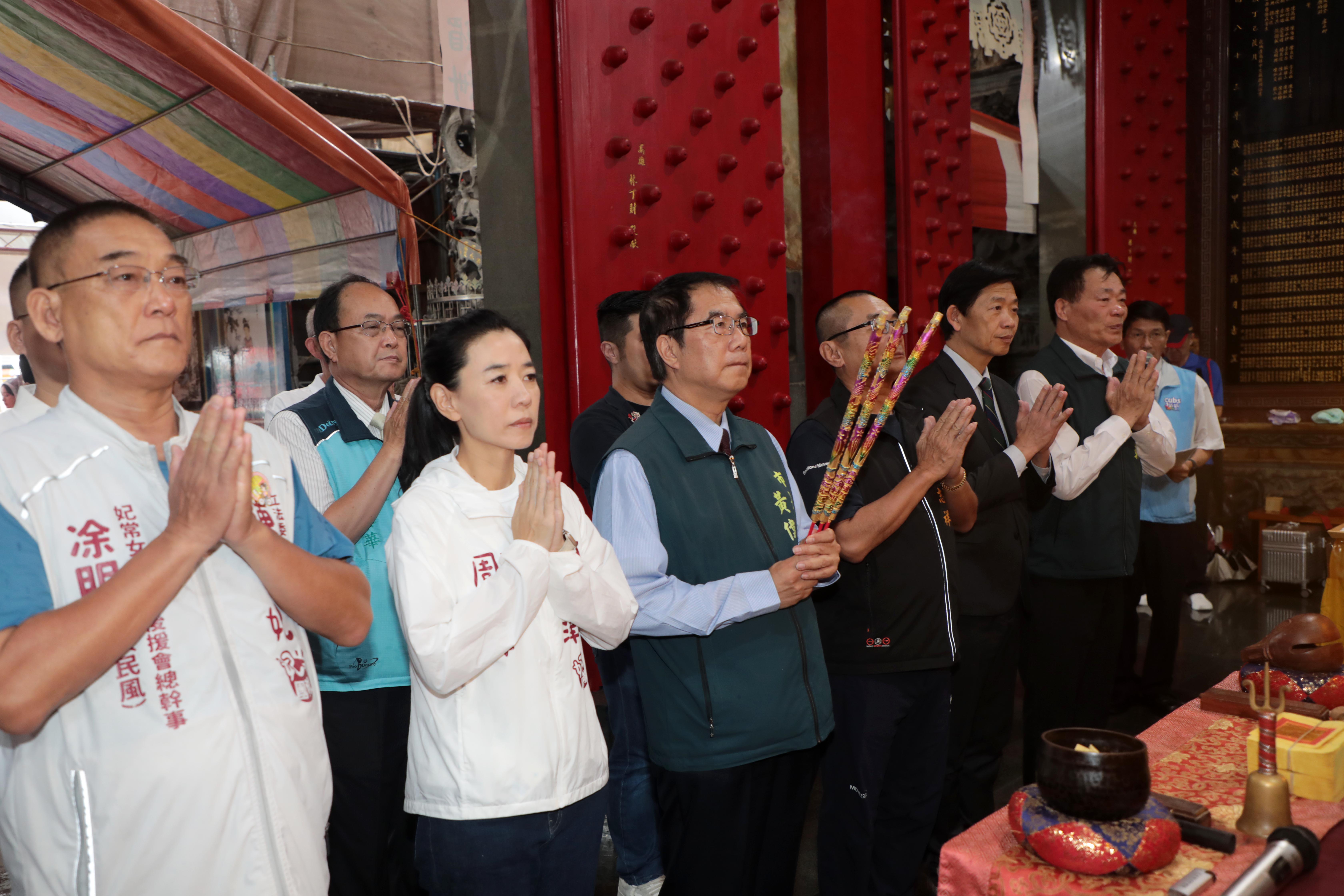 台南國際龍舟賽6/17-21安平運河登場　黃偉哲主持點睛祈求賽事圓滿