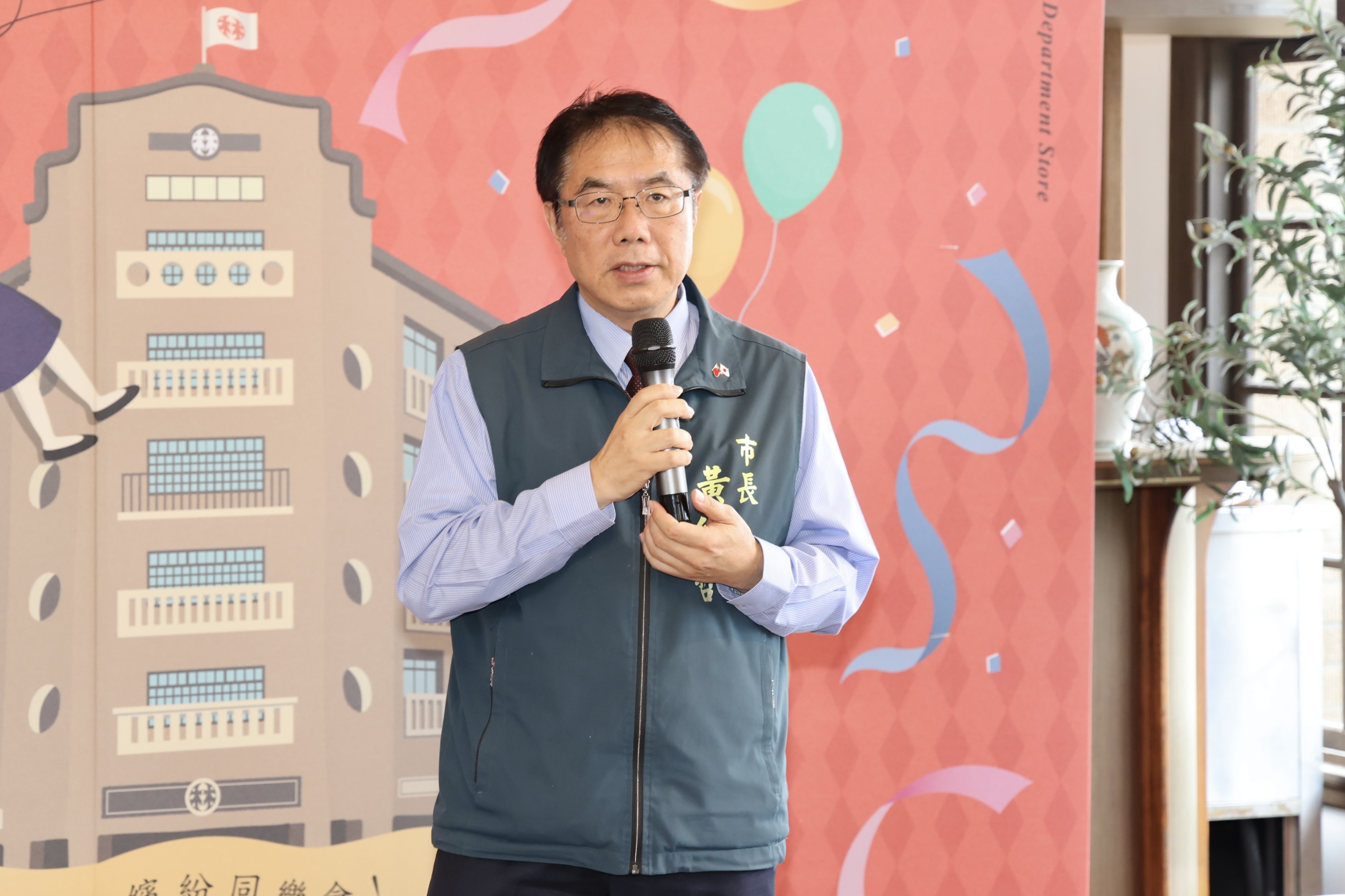 林百貨12週年推全新茄芷設計品牌  黃偉哲：再創古都時尚新意