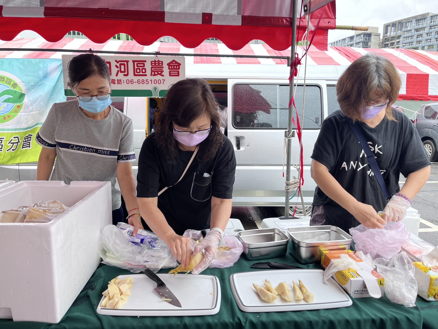 夏日筍香飄臺南 白河竹筍節展售優質綠竹筍與特色農產 