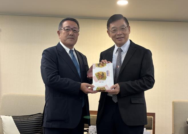 仙台市議會野田讓議長拜會市府 深化台南仙台20年友誼