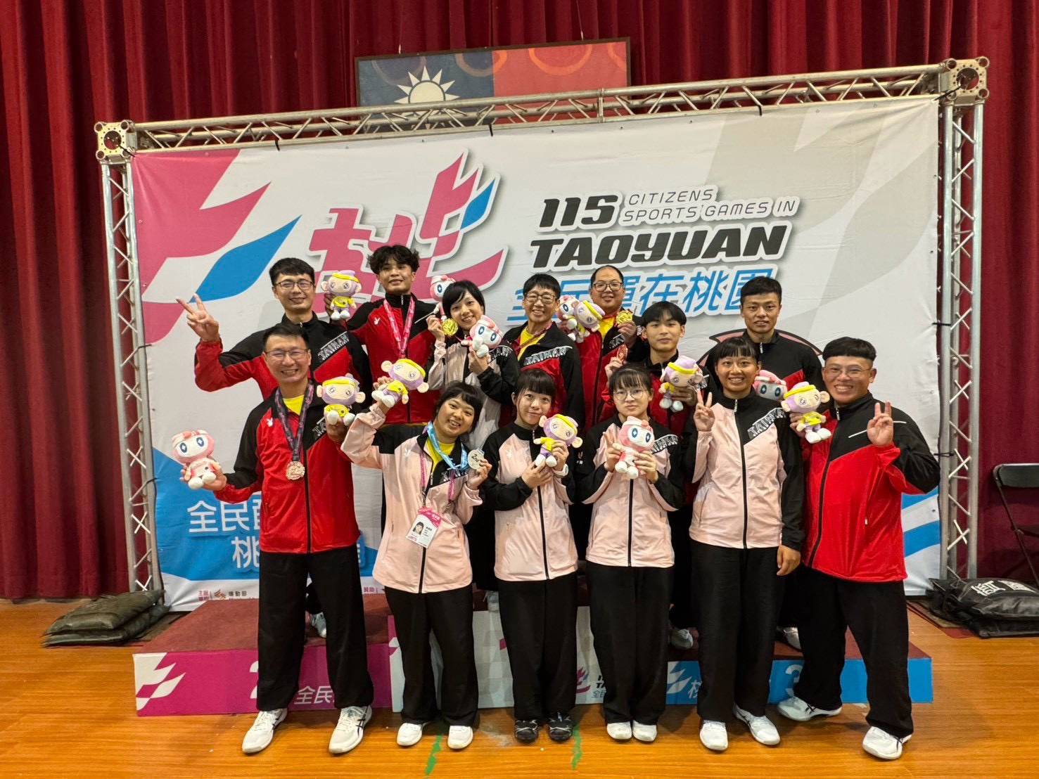 臺南市代表隊115年全民運動會第四日金光閃閃 太極拳、國術及水中運動大放異彩
