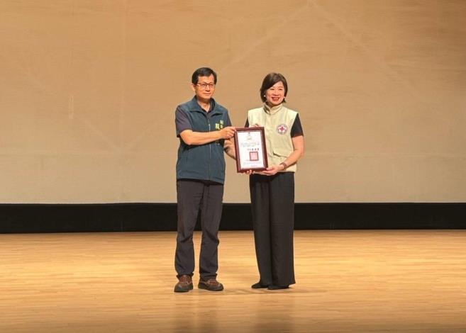 臺南市府與紅十字會合辦「臺南場心悸大顫-災難心理衛生相聲巡演」~打造專屬安心預防針