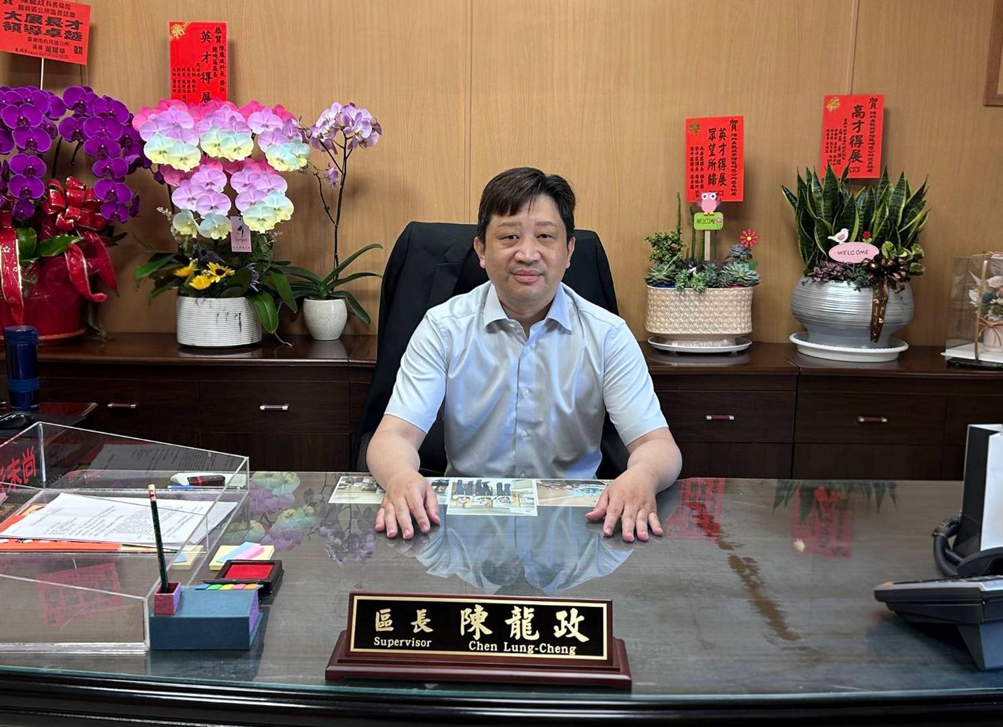 陳龍政區長照片