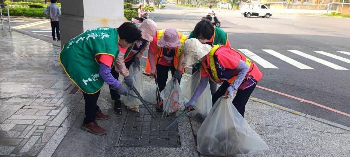 北區公所首辦撿菸減菸活動 力拼市容更乾淨