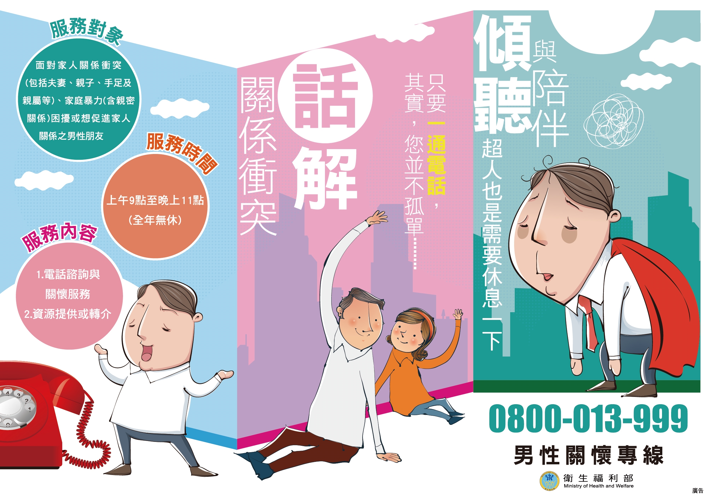 男性關懷專線