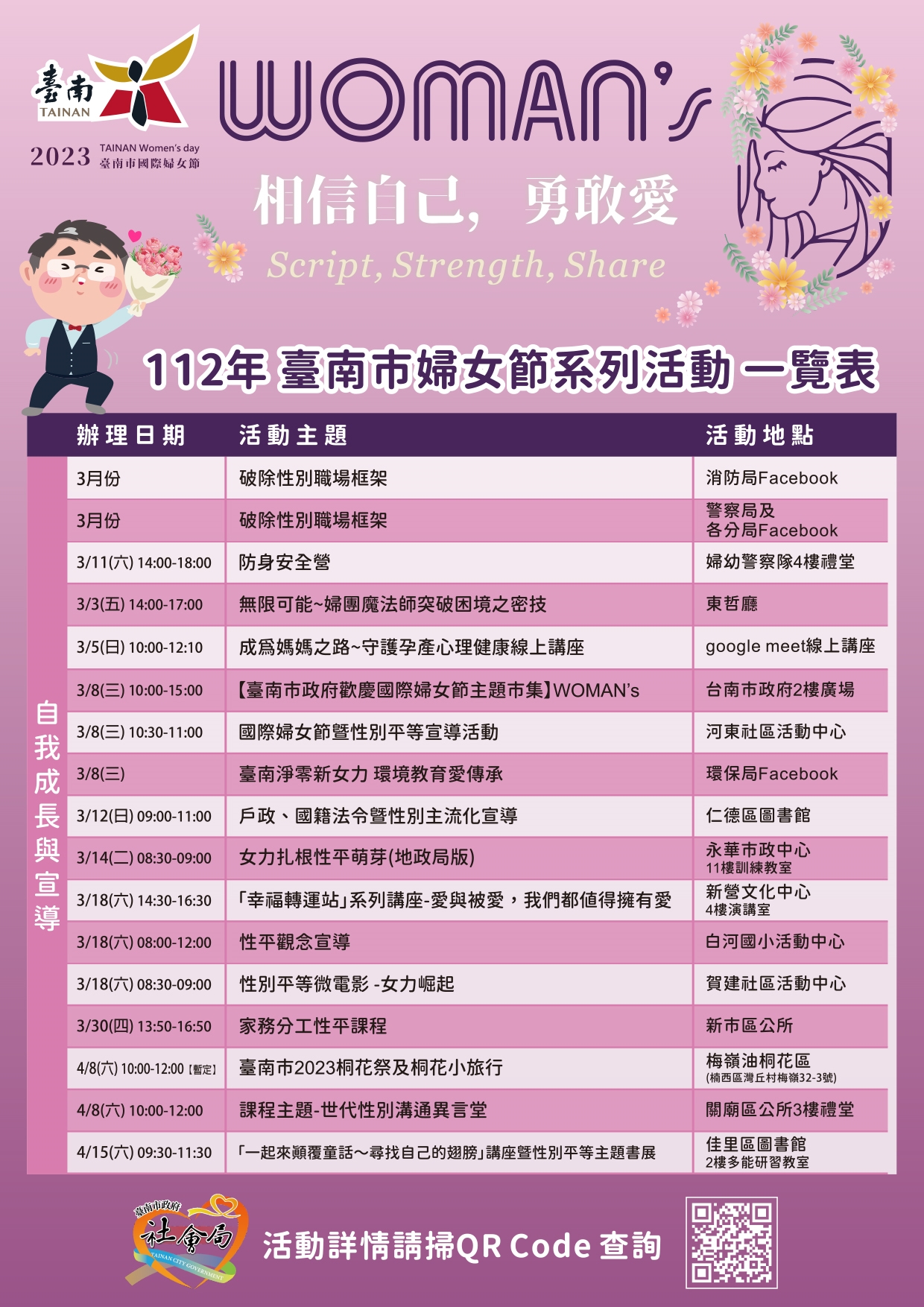 112婦女節活動一覽表1